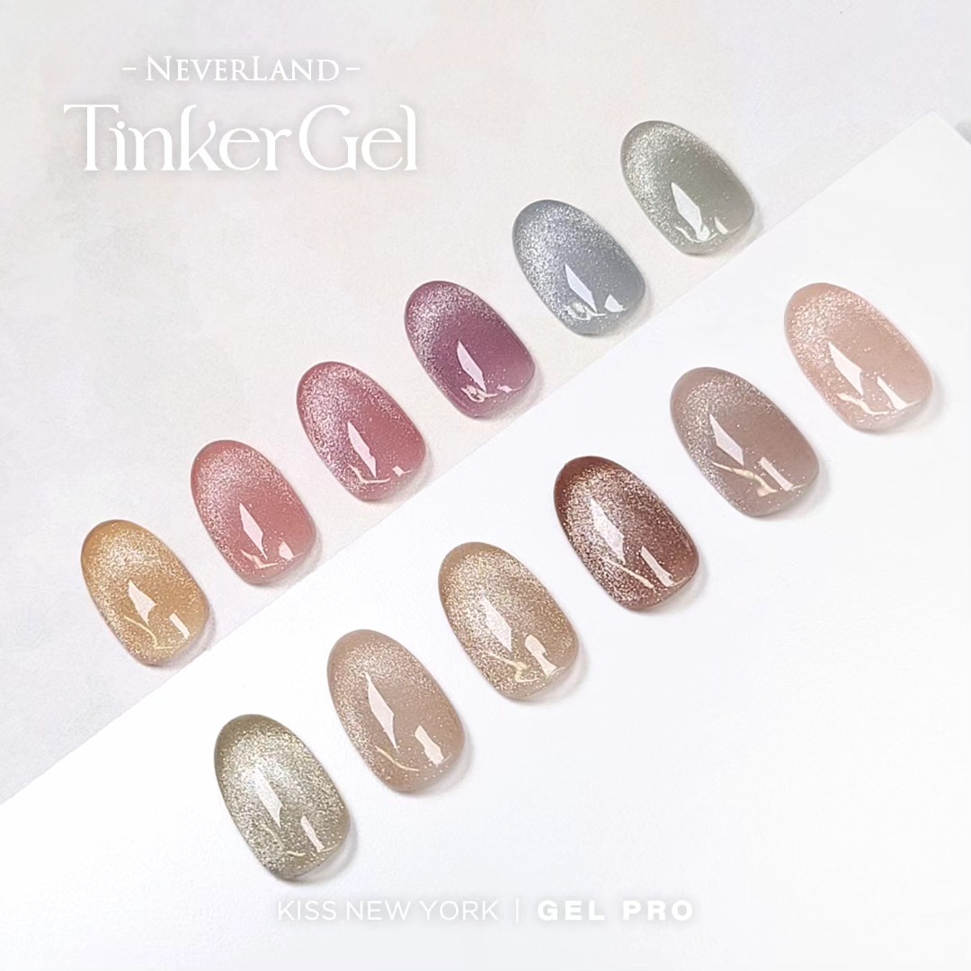Bảng màu TinkerGel Neverland từ Kiss New York Gel Pro
